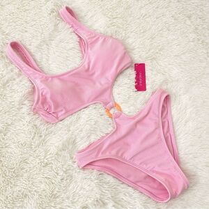 Pink One Piece Swimsuit 🐚